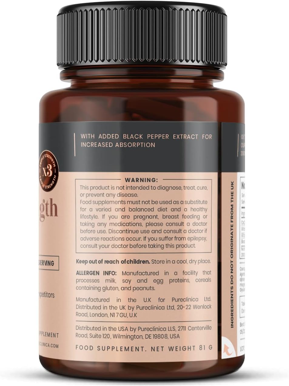 300mg Fermented CoQ10 Tablets x 180 - 6 Month Supply, Non GMO, USP Grade, with Vitamin C & Black Pepper Extract