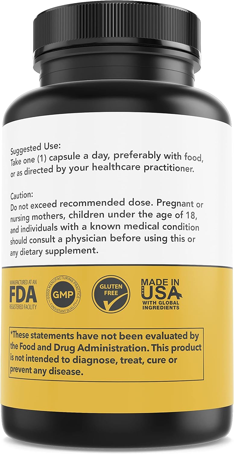 300mg Pure Hyaluronic Acid Supplement with Vitamin C - 3 Month Supply for Healthy Skin & Joints