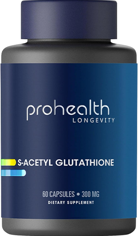 300mg S-Acetyl Glutathione (Emothion™) Capsules for ProHealth - Pack of 60