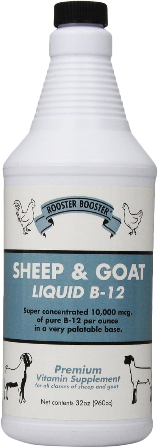 32-Ounce Rooster Booster B-12 Liquid for Sheep and Goats