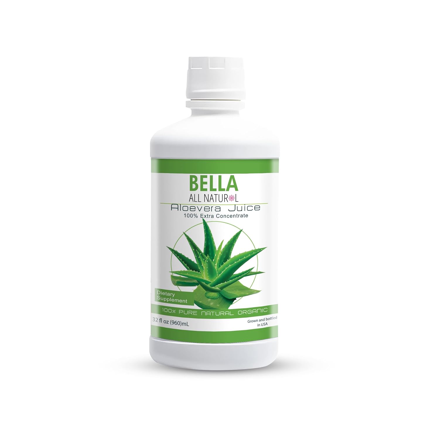32 Oz Bella All Natural Aloe Vera Juice - Unflavored