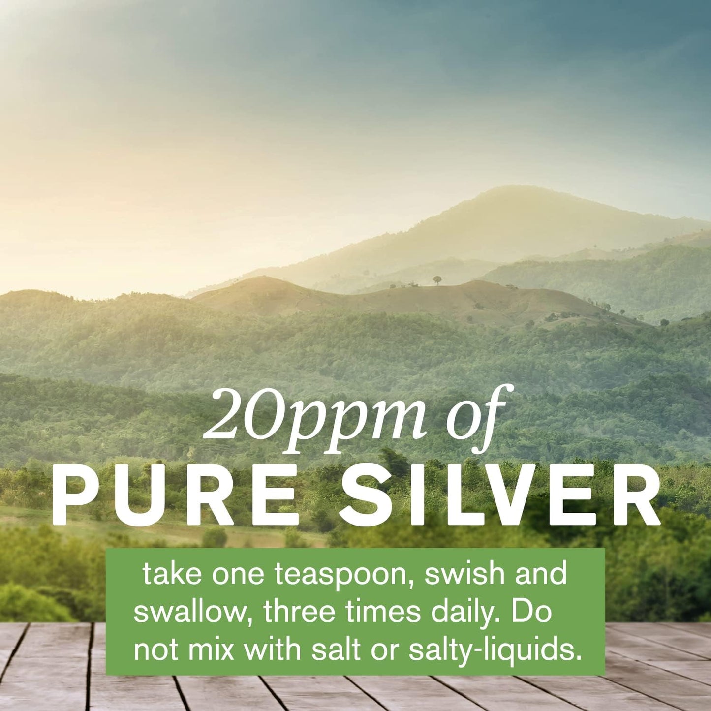 32 oz Nature's Sunshine Silver Shield Liquid | Immune Support Colloidal Silver with Aqua Sol Technology