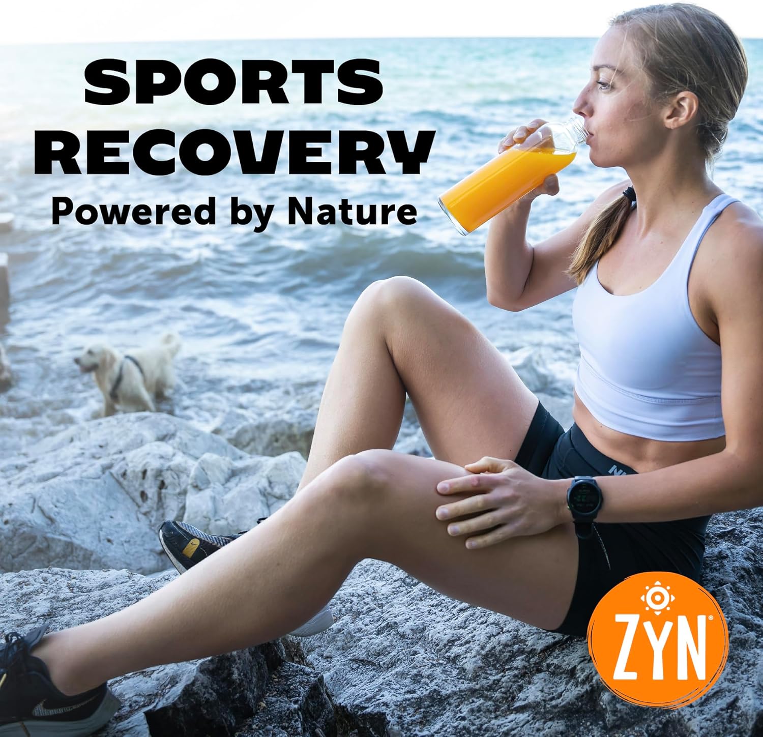 32-Serving ZYN Electrolyte Drink Mix Packets with Passion Fruit Lemonade Flavor - Hydration Powder with Turmeric Curcumin, Vitamin C & D, Zinc for Hydration & Recovery