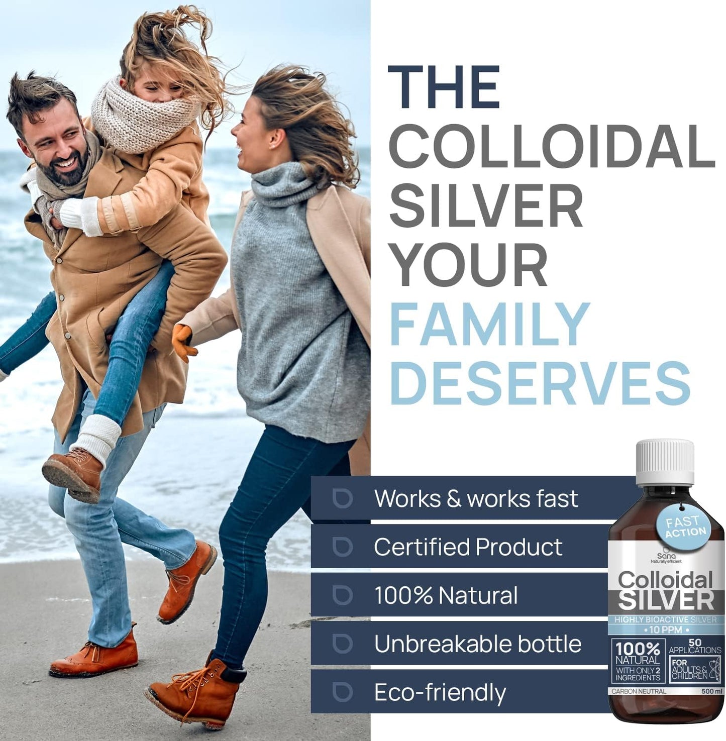 32oz Institut Katharos Colloidal Silver Liquid - 10 PPM Hydrosol Silver Water for Immune Support - Nano Sol Supplement with Ionic Minerals