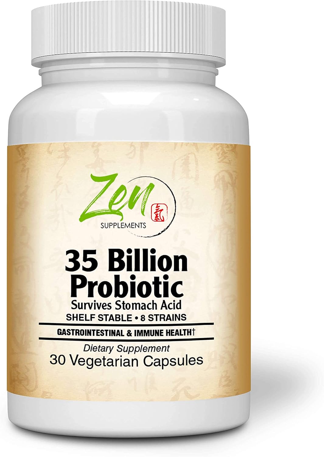 35 Billion Probiotic CFU with 8 Strains - Sustained Release Technology, Shelf Stable, Supports Digestive Health
