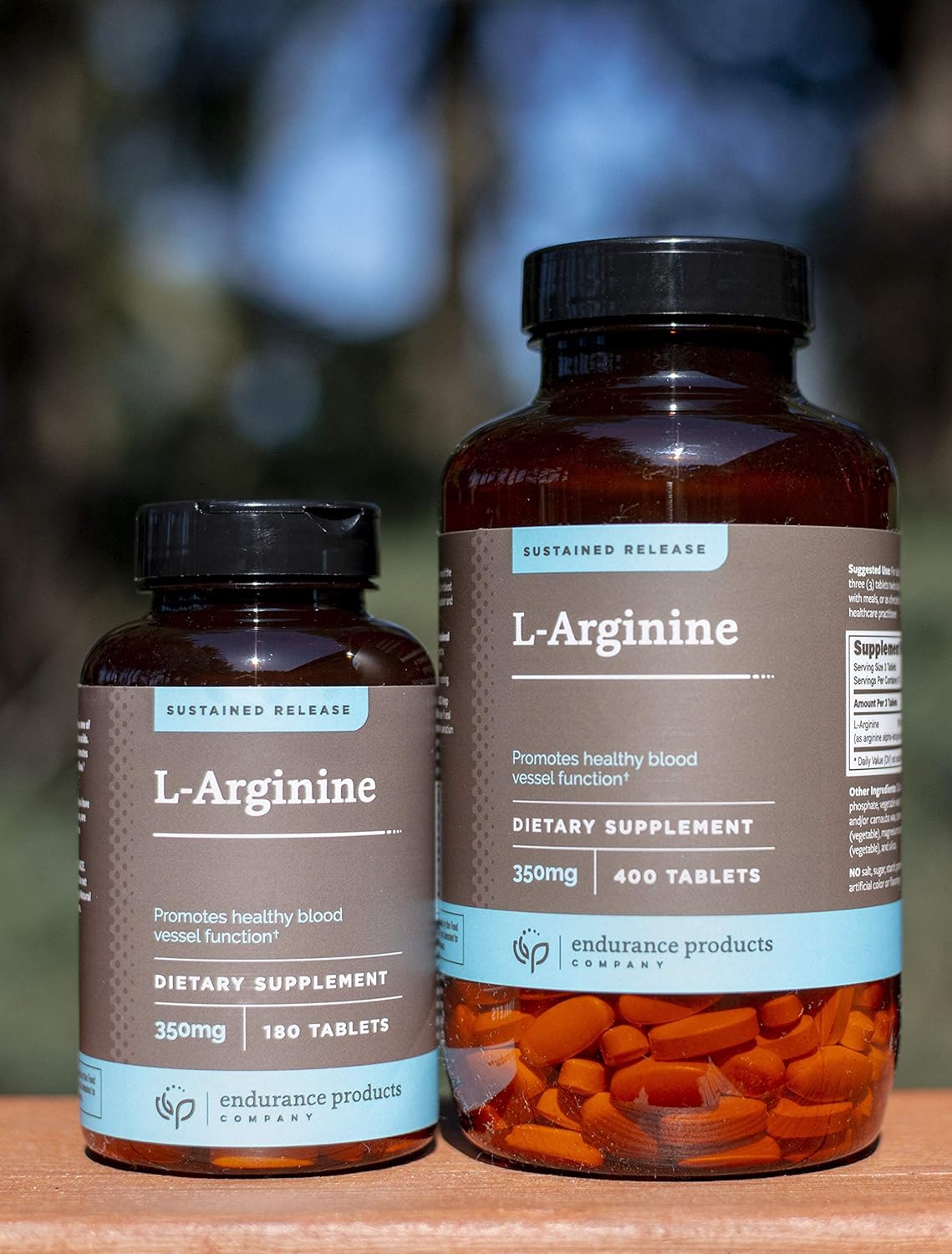 350mg Sustained Release L-Arginine Dietary Supplement for Optimal Absorption - Nitric Oxide Support, 400 Tablets