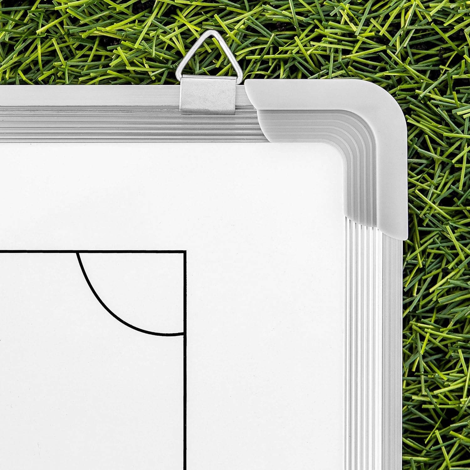 35x24 Double-Sided Sports Coaching Whiteboard | 13 Sport Options - Magnetic Markers, Pen & Eraser Included