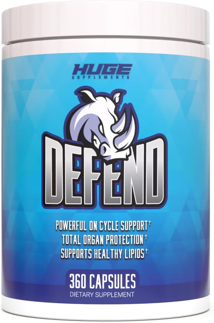 360 Capsules of Ultimate Cycle Support Supplements - Protects Liver, Kidneys, Heart, Prostate & Immune System - High Potency NAC, TUDCA, Milk Thistle, Astragalus & More - Complete Organ Defense Stack