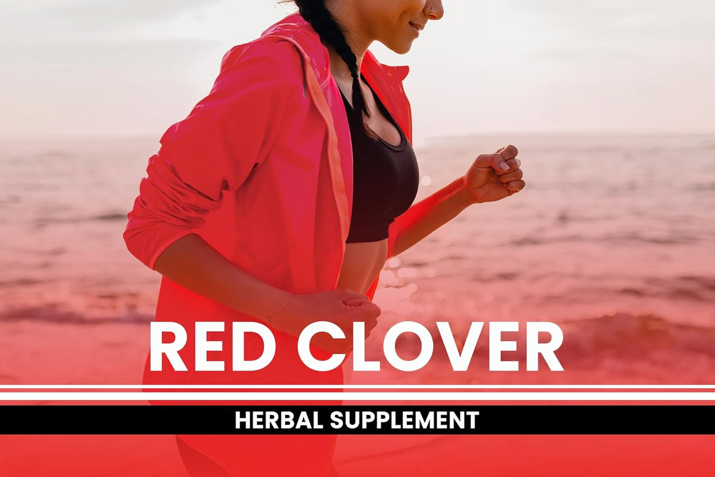 365 Capsules of Pure Red Clover - No Magnesium or Rice Fillers, Lab Verified