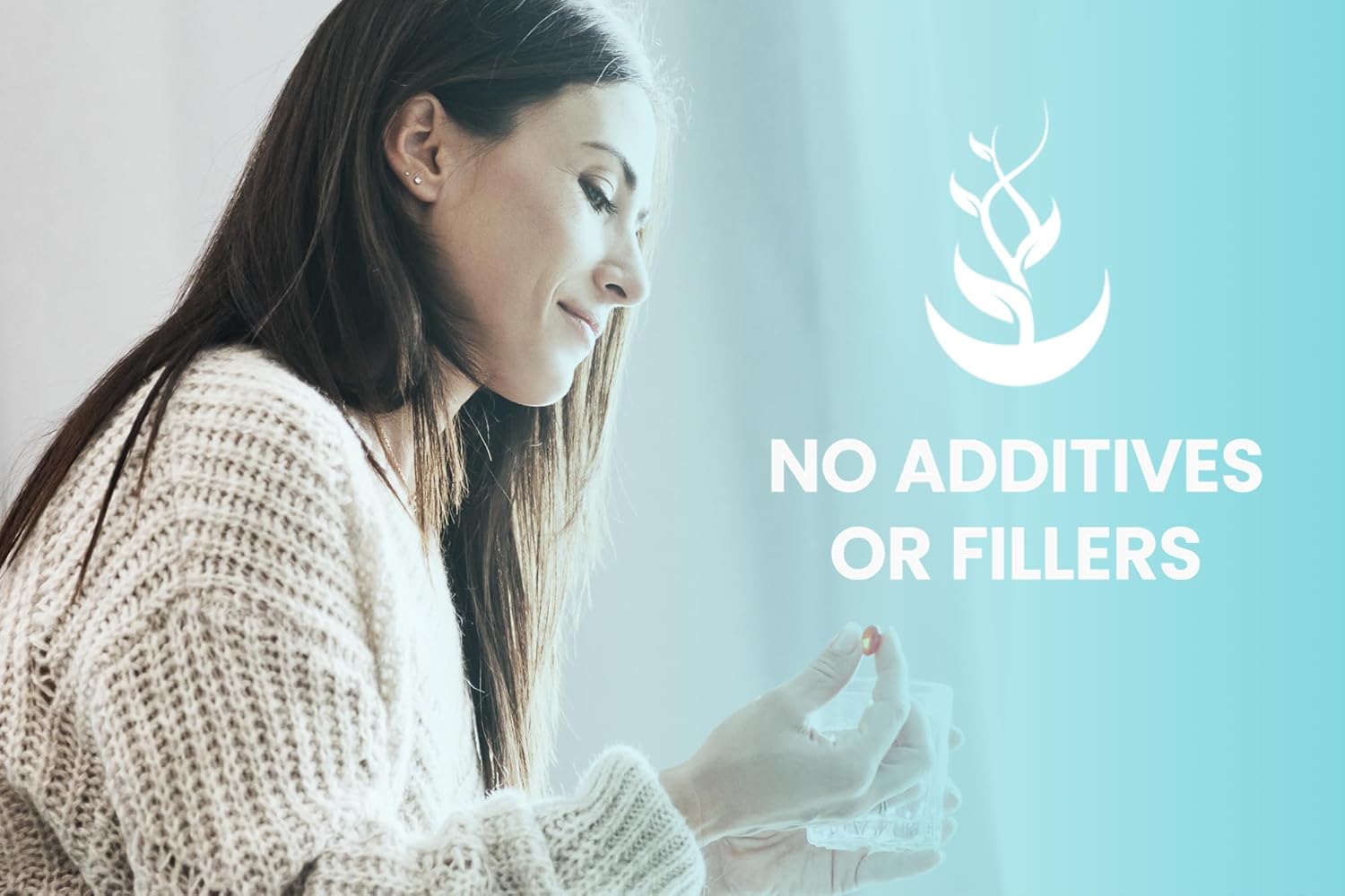 365 Capsules Pure BCAA Supplement - Original Ingredients, No Magnesium or Rice Fillers - Lab Verified Quality