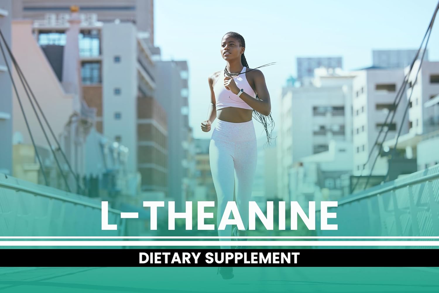 365 Capsules Pure Original L-Theanine with Amino Acid, No Magnesium or Rice Filler, Lab Verified