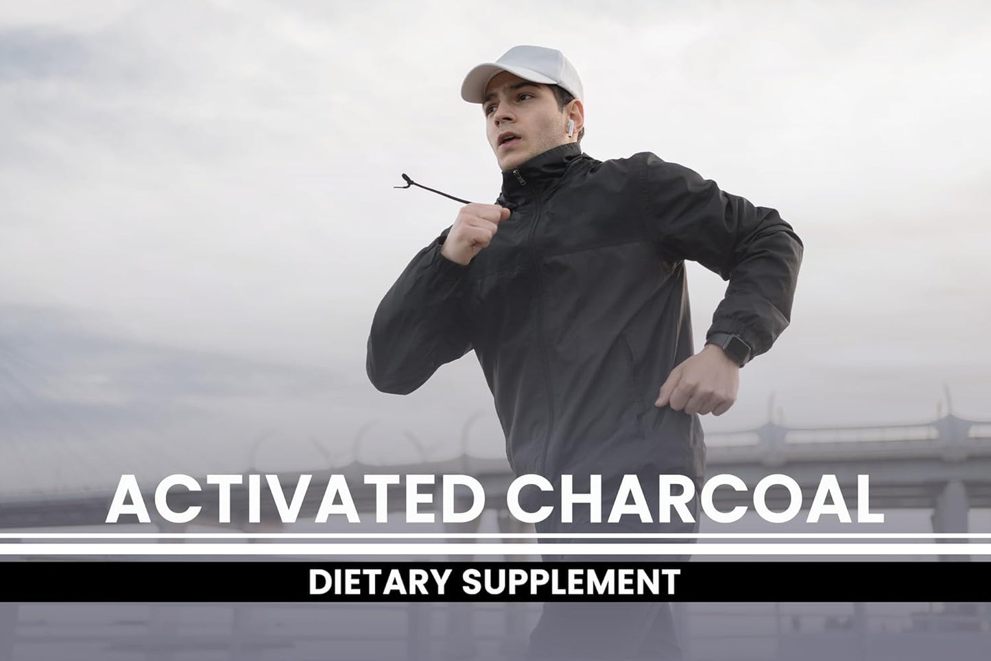 365 Count Activated Charcoal Capsules with Pure Ingredients - No Magnesium or Rice Fillers - Lab Verified