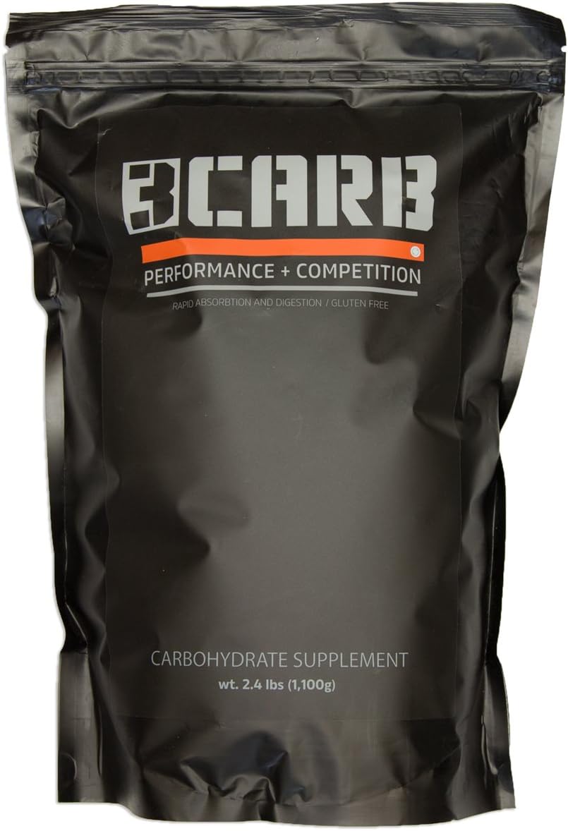 3FU3L 3Carb Carbohydrate Powder - Pre, Intra, Post Performance Supplement - Unflavoured - 2.4 lbs - Energy Boost for Workouts