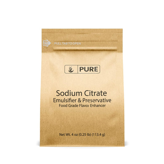 4 oz Sodium Citrate: Pure Original Ingredients for Molecular Gastronomy - Preservative & Emulsifier