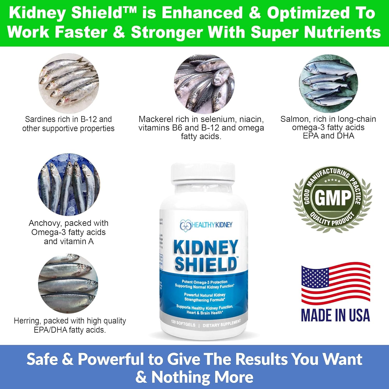 4-Pack Kidney Restore & Shield Bundle - Natural Support for Kidney Cleanse, Detox, Repair - Comprehensive Supplement for Renal Health & Function