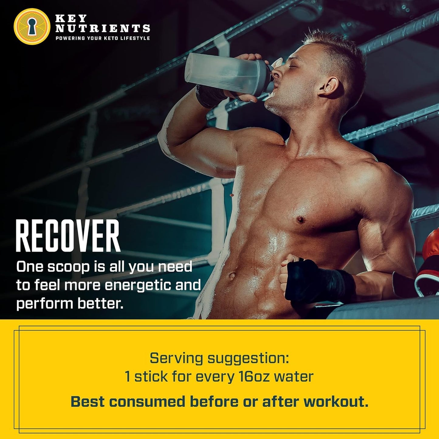 40 Pack Tropical Peach Mango Electrolyte Powder Packets - Key Nutrients Multivitamin Post Workout Recovery Hydration - Sugar-Free, Calorie-Free Travel Powder