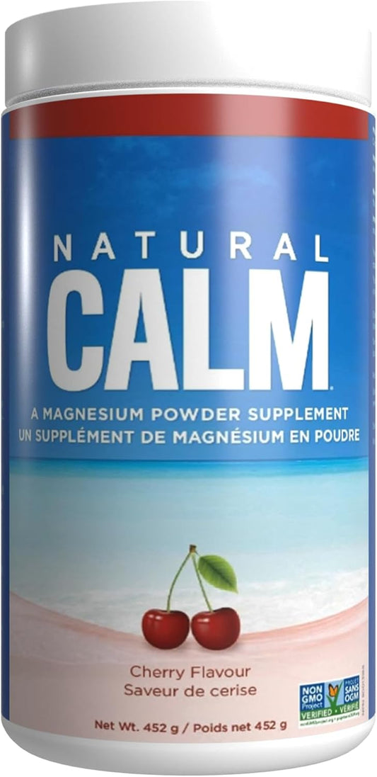 454 GR Natural Vitality Cherry Magnesium Powder Supplement