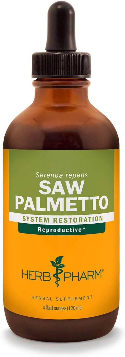 4oz Herb Pharm Saw Palmetto Berry Liquid Extract - Prostate Health Support