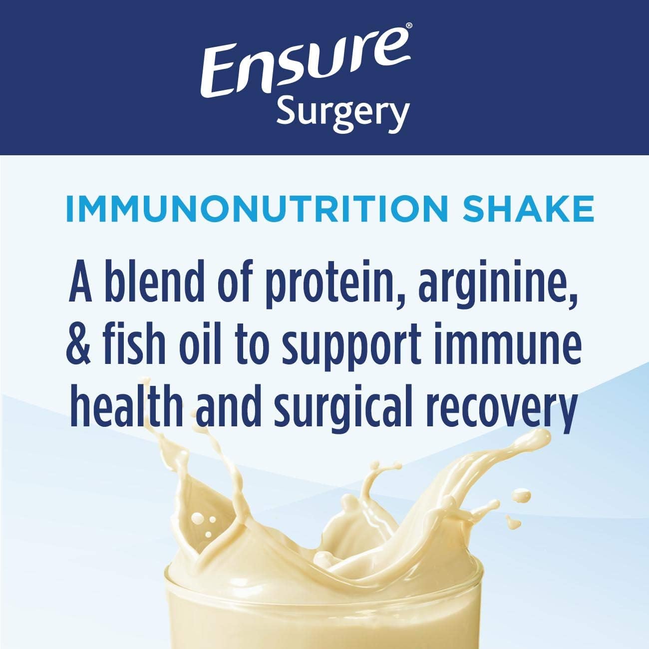 5-Day Ensure Surgery Perioperative Bundle: Includes 3 Pre-Surgery Clear Carbohydrate Drinks & 20 Immunonutrition Shakes