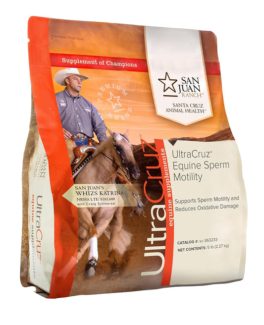 5 lb Pellet UltraCruz Equine Sperm Motility Enhancer for Horses