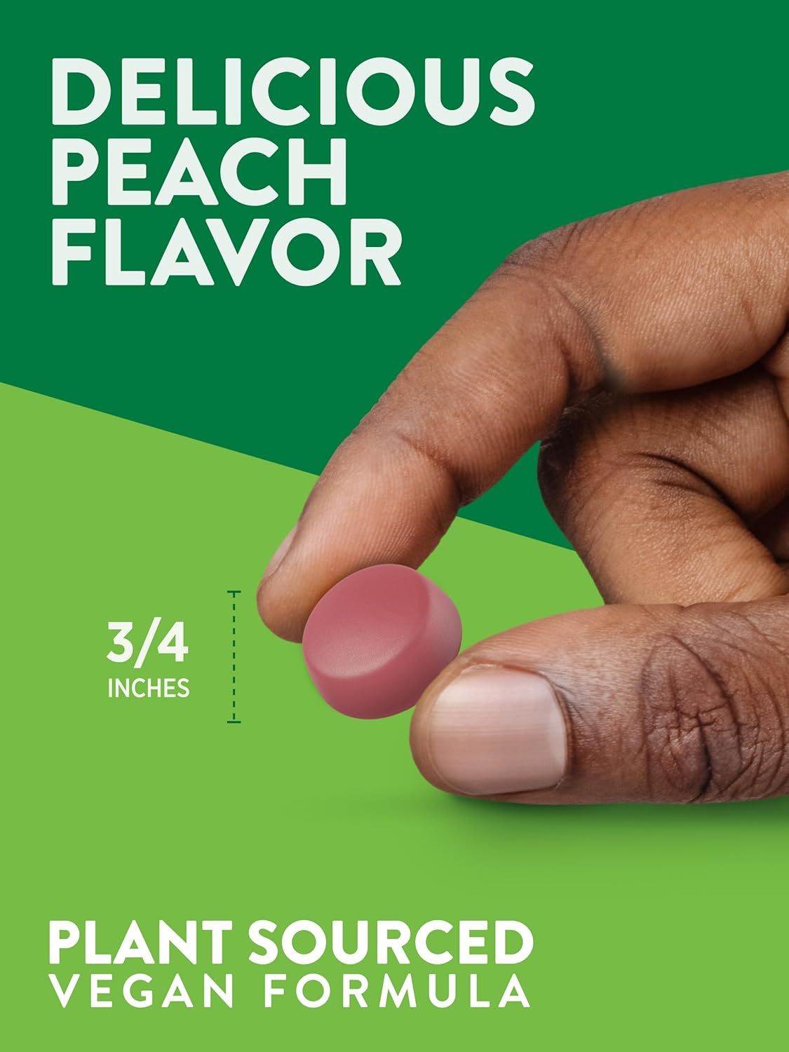 50 Count Nature's Truth Vegan Omega 3679 Peach Gummies - Non-GMO & Gluten Free Supplement