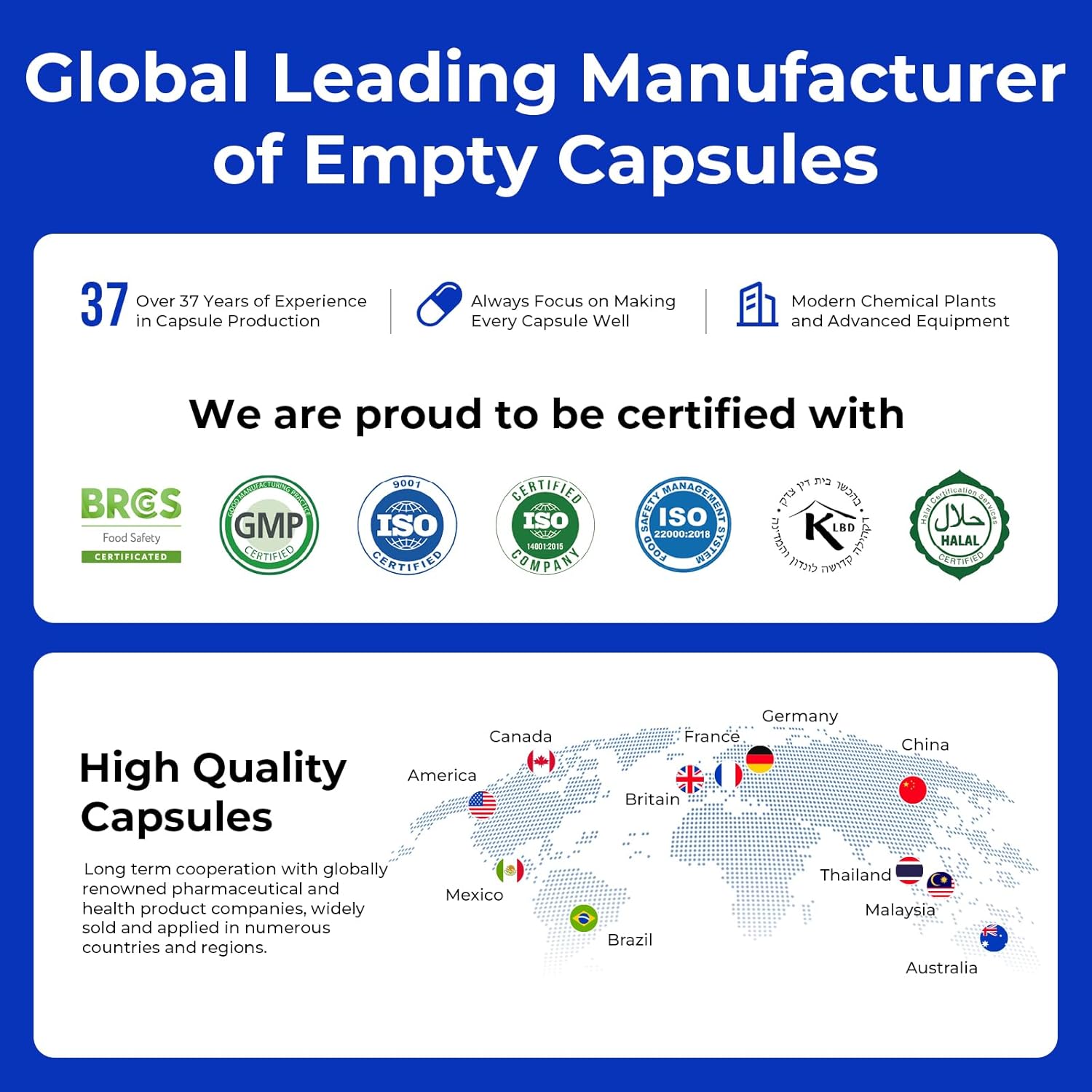 500 Count Size 0 Vegan Capsules for DIY Vegetable Capsule Filling with Micro Lab Spoons