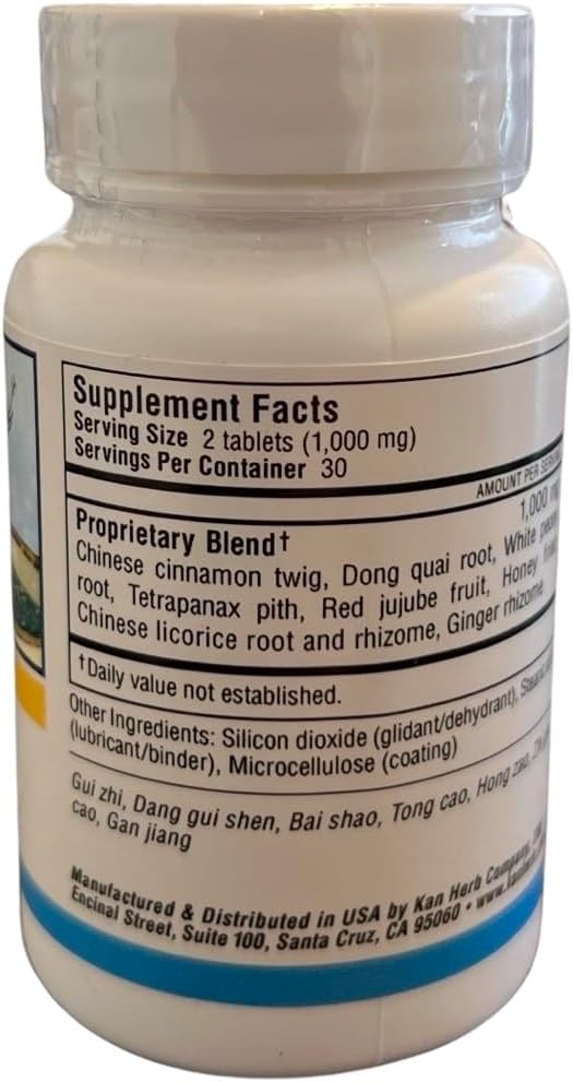 500 MG Dang Gui Si Ni Tang Tablets - Pack of 60