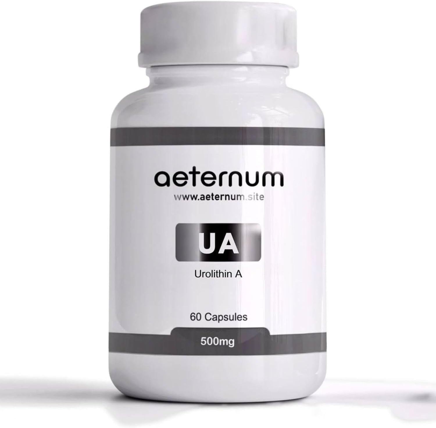 500mg Aeternum Urolithin A (UA) Capsules - 60 Capsules - Antioxidant Supplement