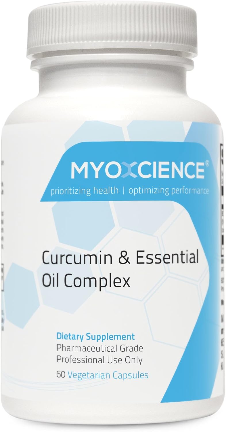 500mg BCM-95 Curcumin & Essential Oil Complex | Curcuminoids & Volatile Oil Blend by MYOXCIENCE