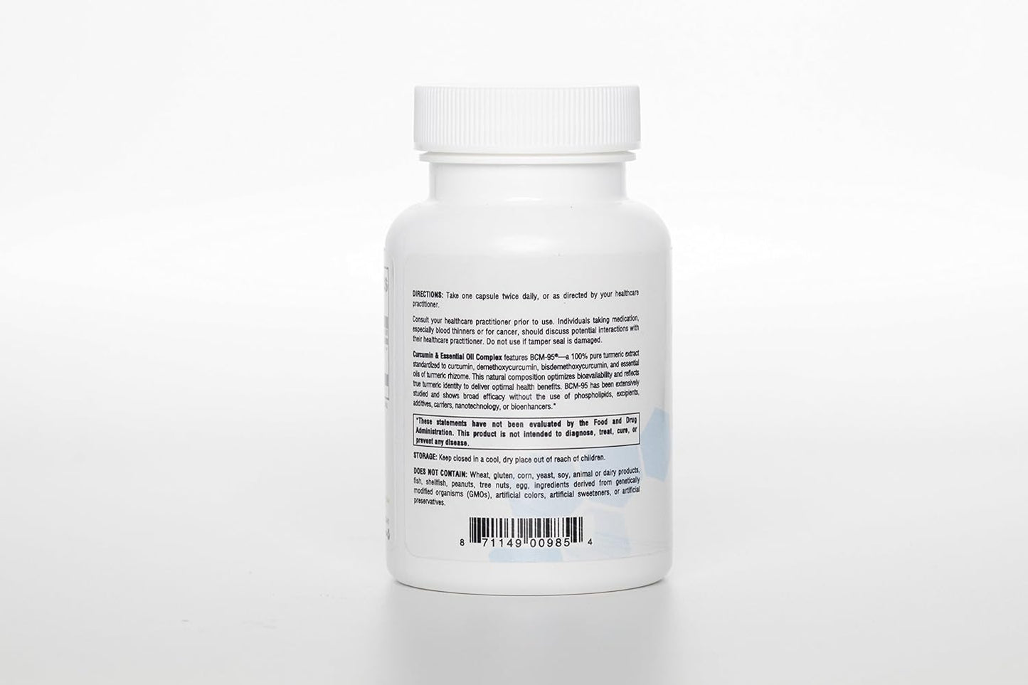500mg BCM-95 Curcumin & Essential Oil Complex | Curcuminoids & Volatile Oil Blend by MYOXCIENCE