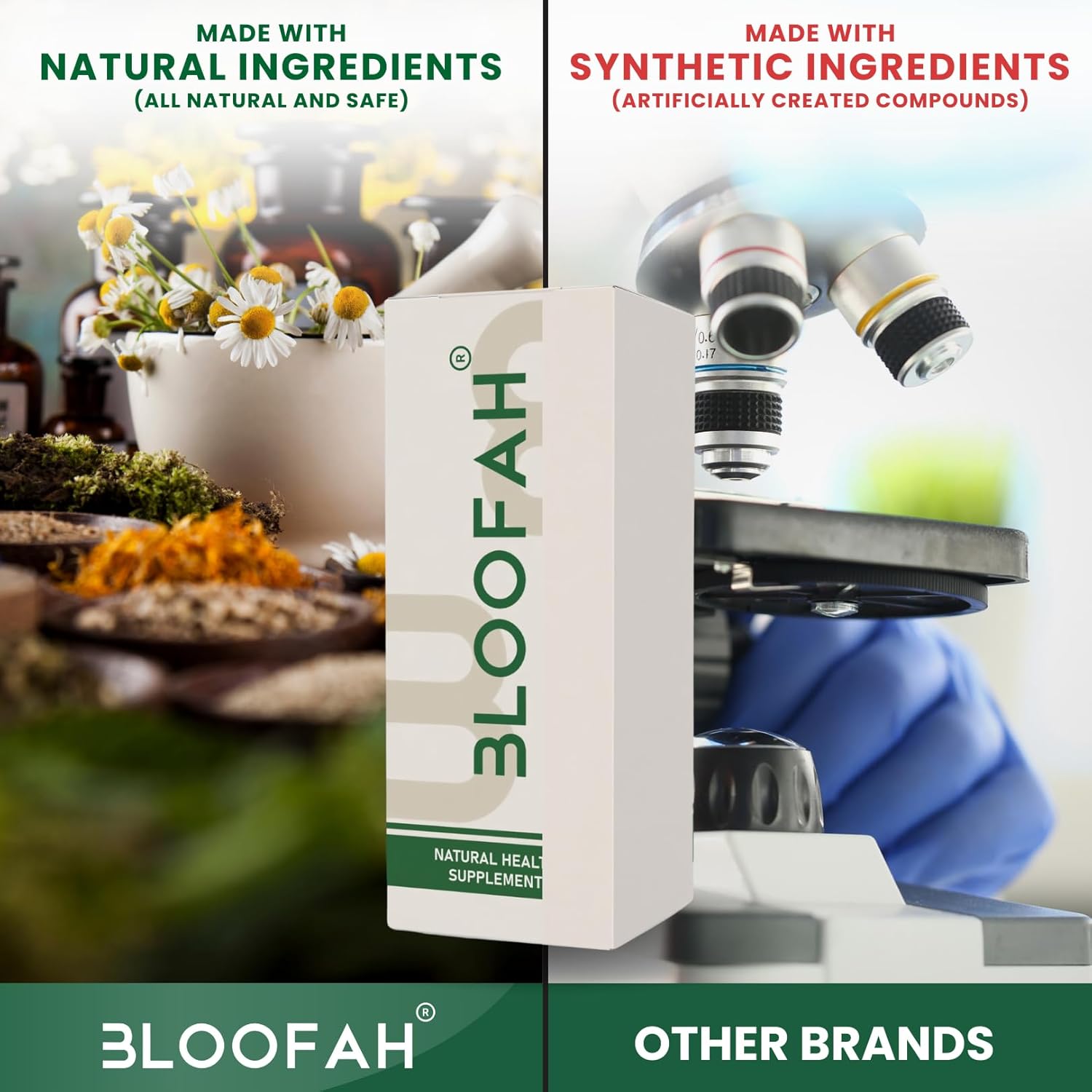 500mg Bloofah Garlic Capsules | Concentrated 10:1 Extract Supplement | Non-GMO, Gluten-Free | Easy-to-Swallow Pills | 180 Count Pack