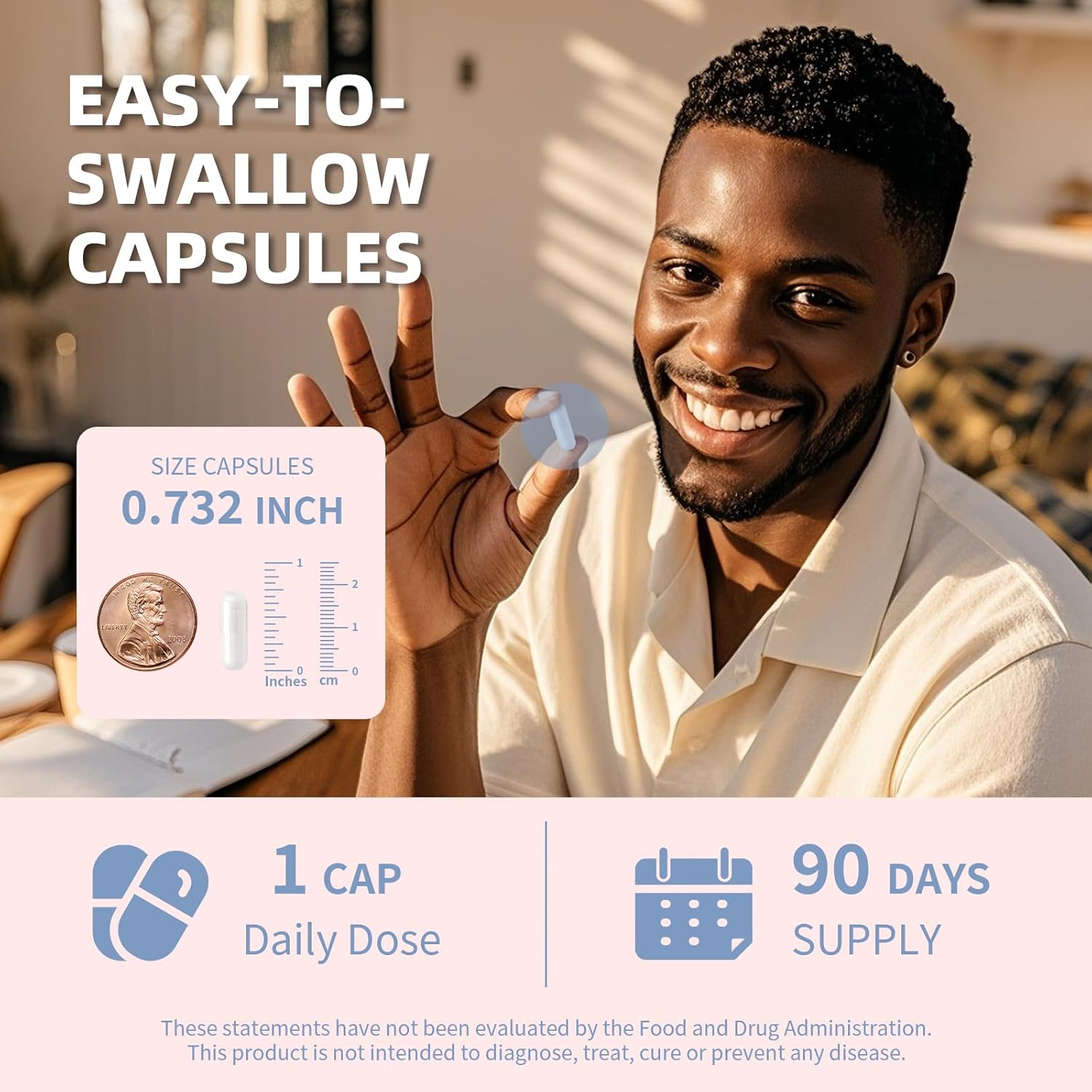 500mg Lukaree Magnesium Complex Supplement - Chelated Magnesium Glycinate, Malate, Taurate, Citrate & Herbal Extracts - 90 Vegan Capsules for Wellness