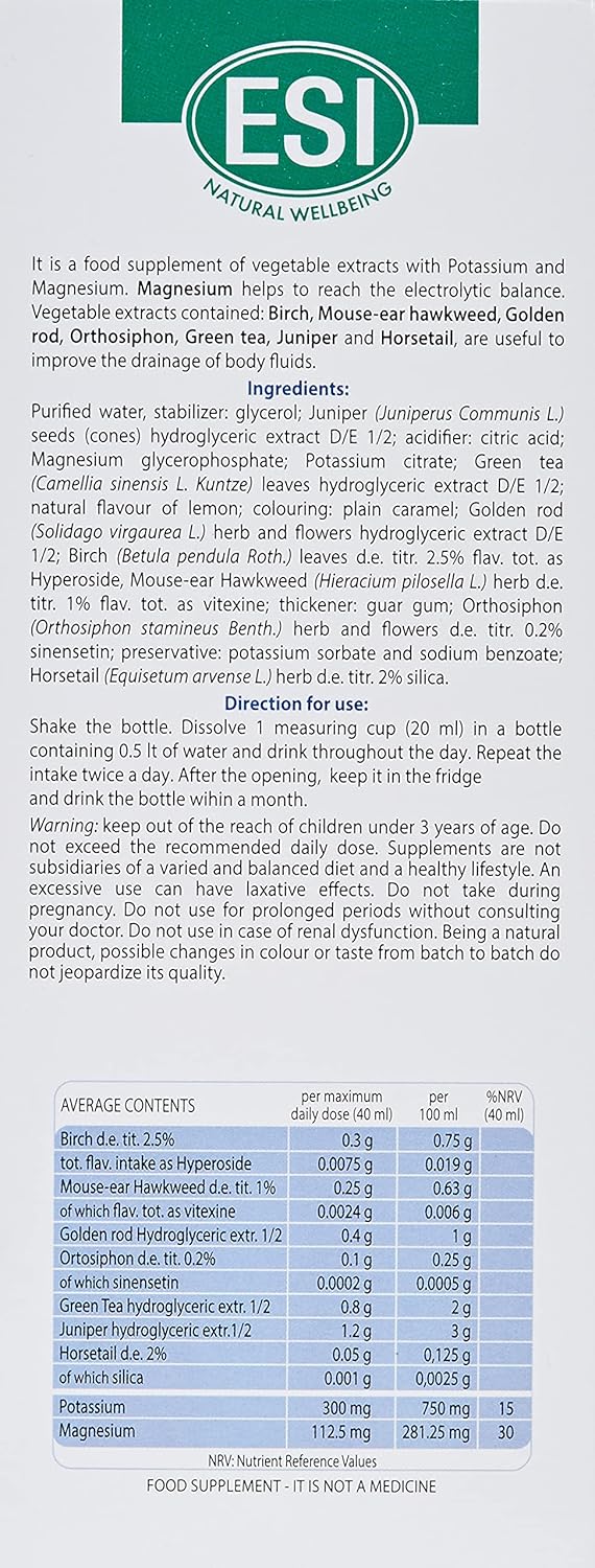 500ml Esi Diurerbe Strong Drink for Detox and Weight Management