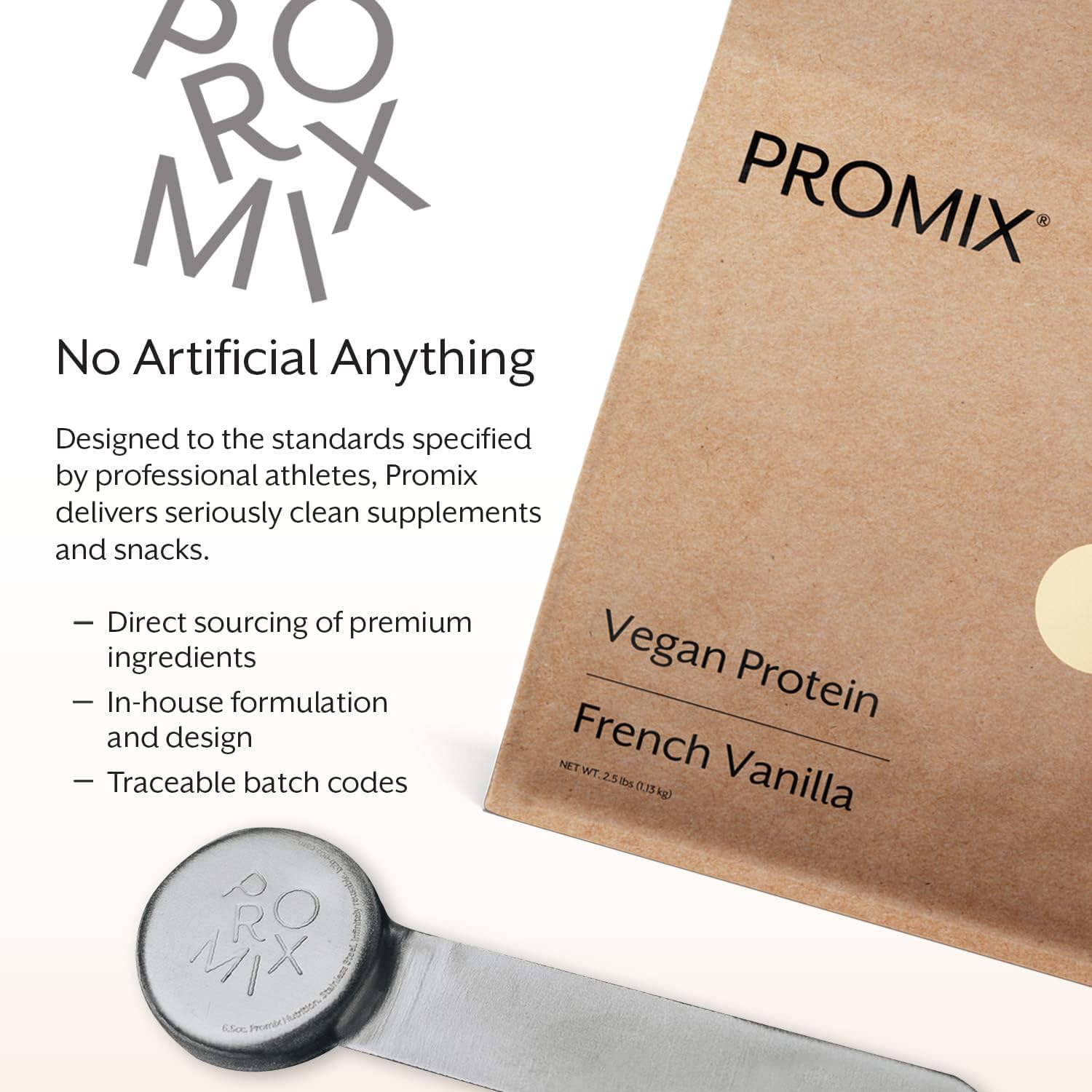 5lb Bulk Vegan Protein Powder with 25g Plant Based Yellow Pea Protein, Vitamin B12, and BCAAs in Vanilla Flavor