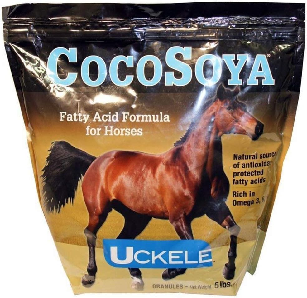 5lb Uckele CocoSoya Granular Horse Supplement with Omega Fatty Acids - Equine Vitamin and Mineral Support