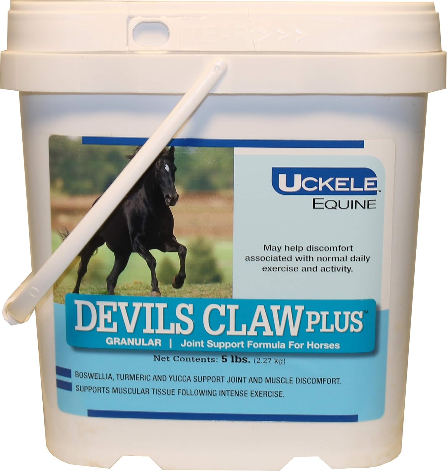 5lb Uckele Devils Claw Plus Powder Equine Vitamin & Mineral Horse Supplement