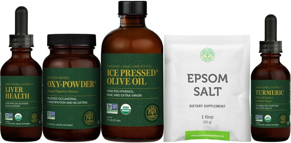 6-Day Liver Cleanse Program by Global Healing Center - Detox and Cleanse Your Liver for Optimal Health