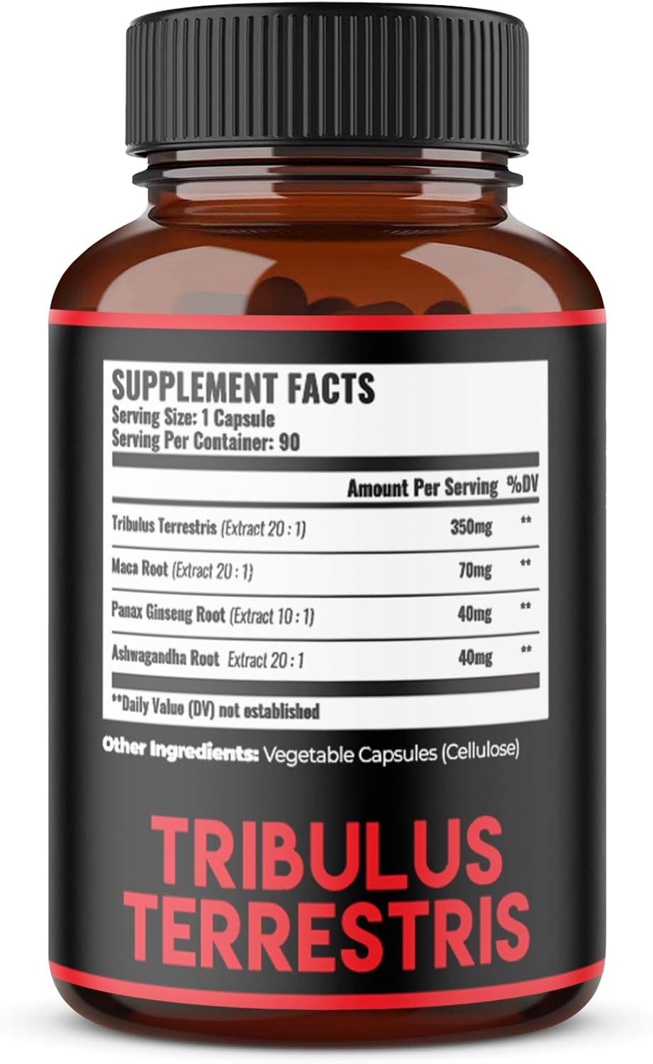 6-Month Supply of Zolotus Tribulus Terrestris, Maca Root, Ashwagandha, Panax Ginseng - 2 Pack
