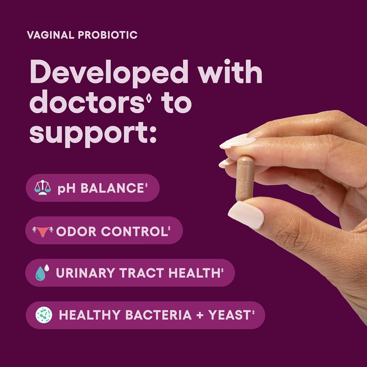 60 Billion Probiotic Bundle for Vaginal Health by Physician's CHOICE