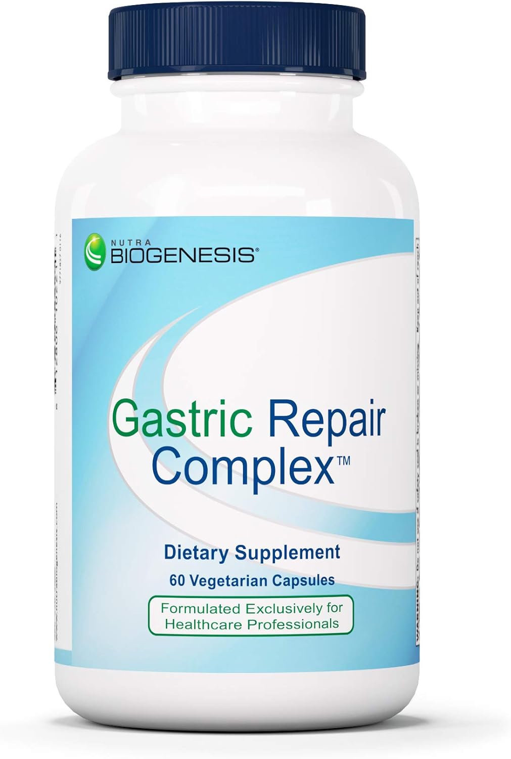 60 Capsules Nutra BioGenesis Gastric Repair Complex with Bismuth, Licorice, and Mastic Gum for Gastric Tissue Health Support