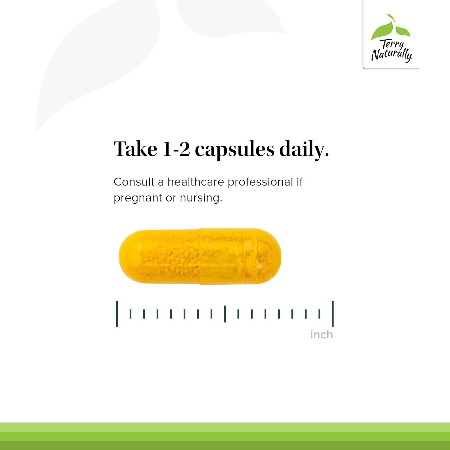 60 Capsules of Terry Naturally Turmeric 50X Extra Strength Formula - Vegan, Non-GMO - 30 Servings