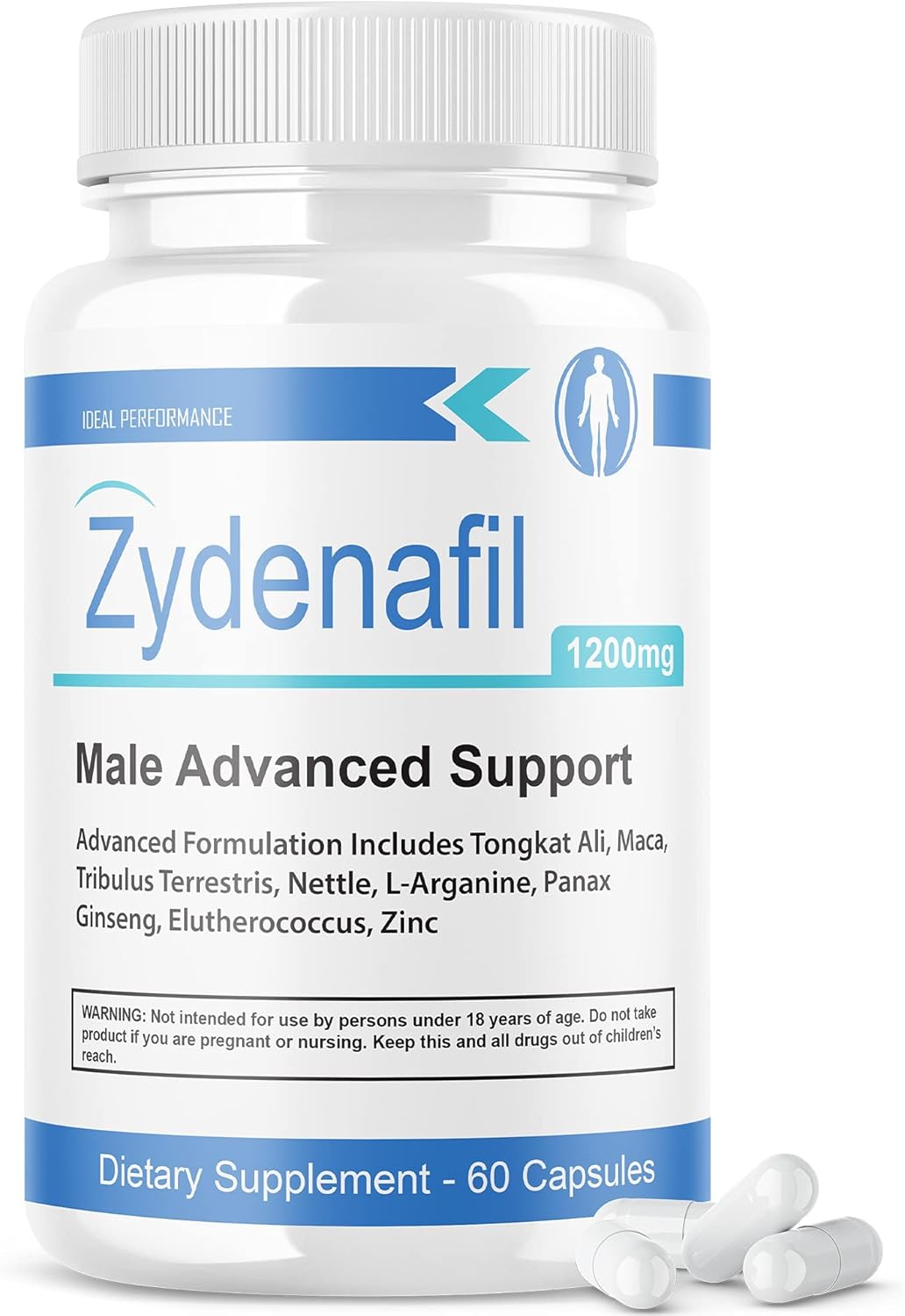 60 Capsules of Zydenafil for Men - Enhance Performance and Stamina