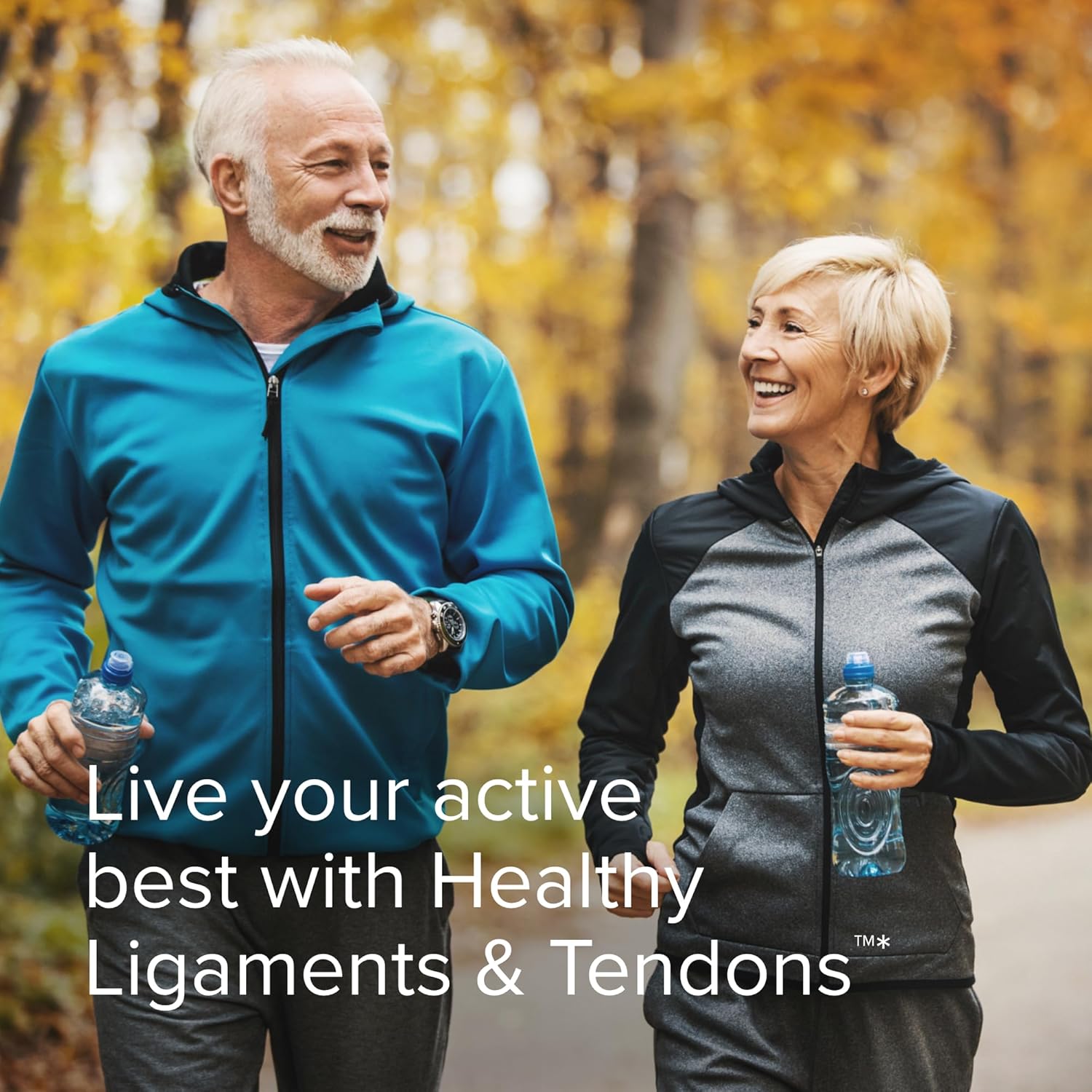 60 Capsules Terry Naturally Ligaments & Tendons Support - Collagen Production, Elasticity, & Strength - Non-GMO, Vegan, Gluten Free - 30 Servings
