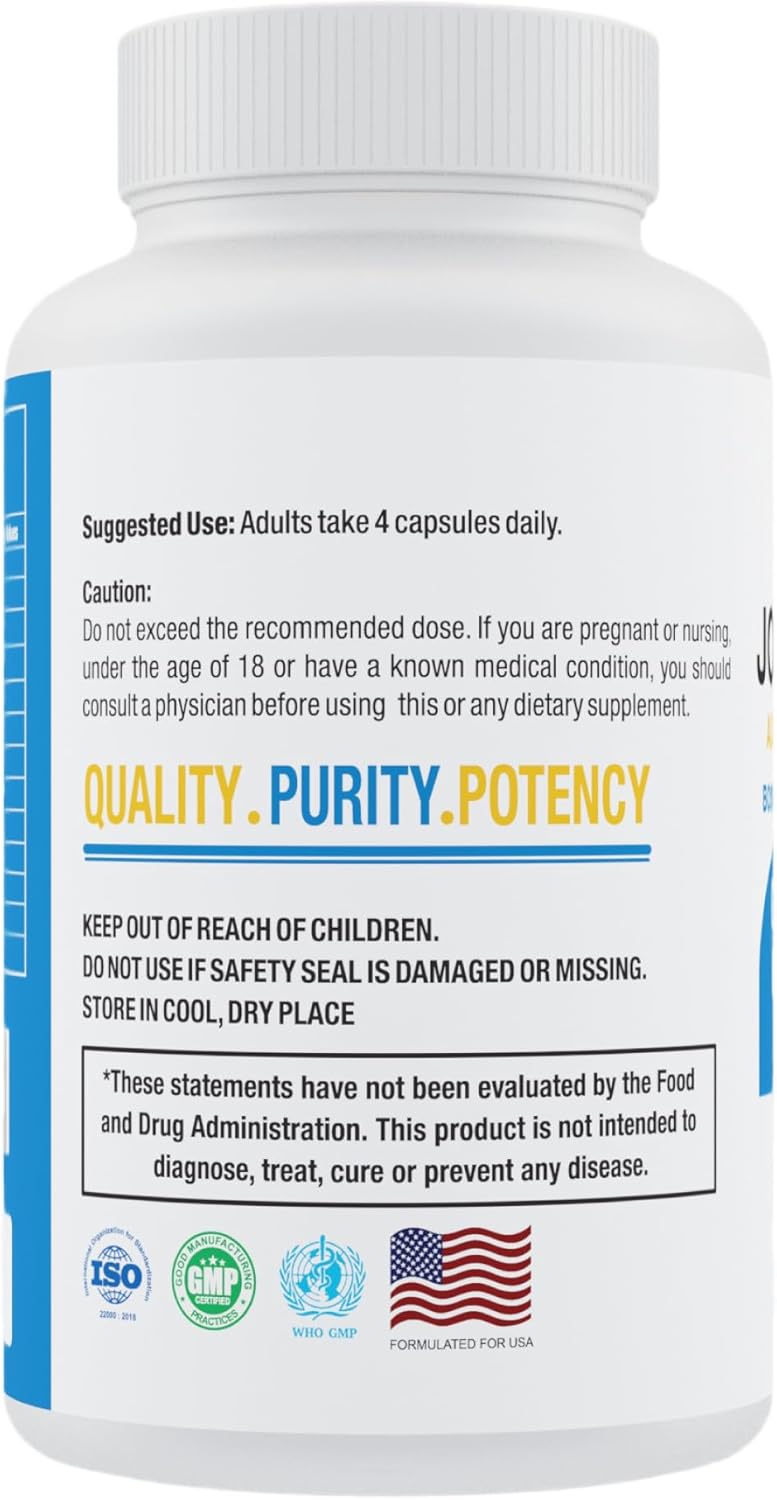 60 Capsules TPS PERFORMANCE Joint Support Supplement with Glucosamine, Chondroitin, MSM