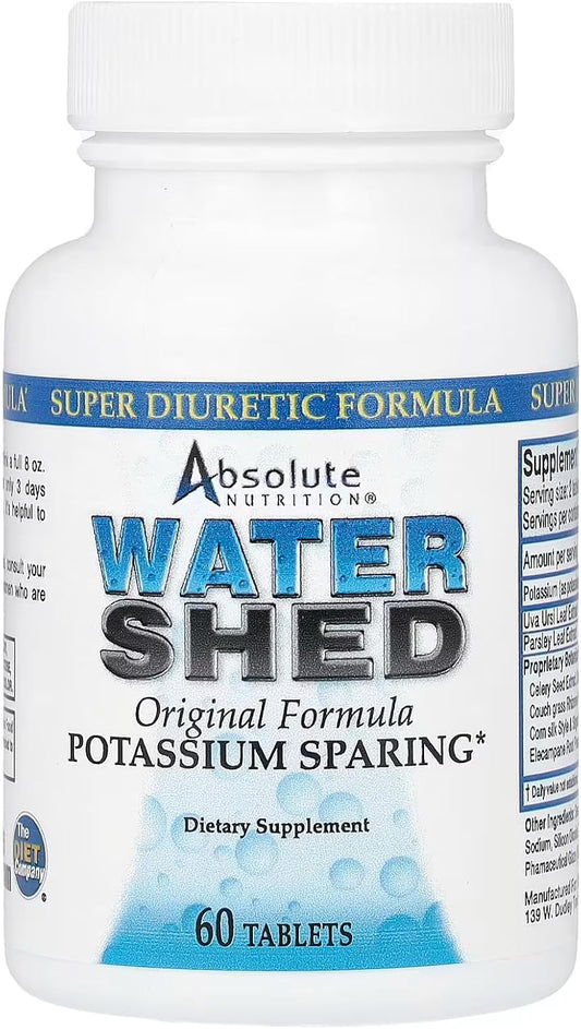 60 Count Absolute Nutrition Watershed Capsules for Effective Weight Loss & Detox Support