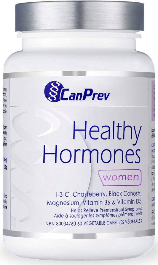 60 Count CanPrev Healthy Hormones Vegi Capsules for Hormonal Balance and Well-being