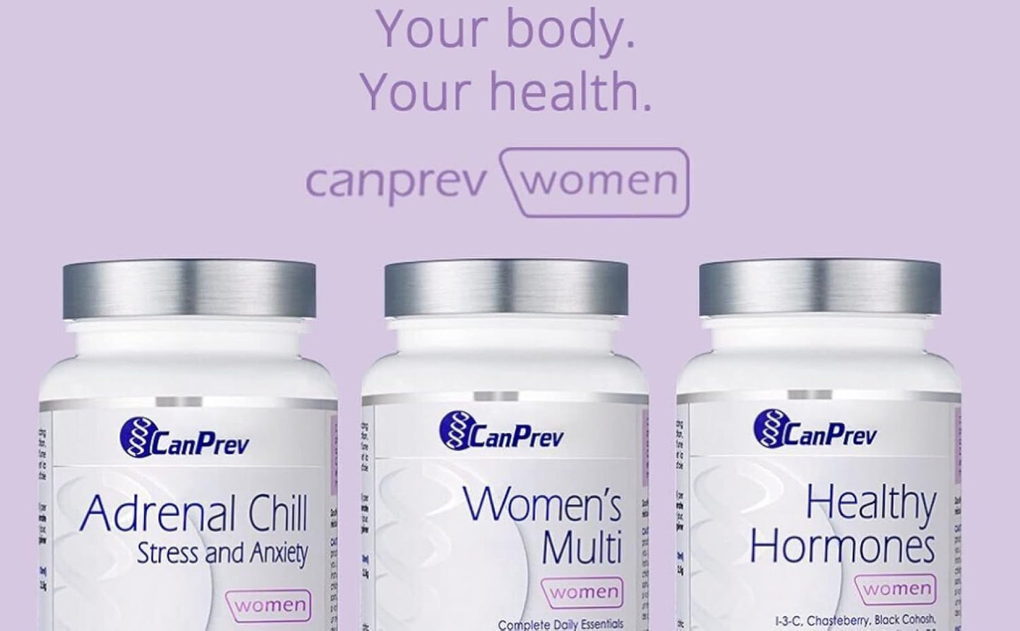 60 Count CanPrev Healthy Hormones Vegi Capsules for Hormonal Balance and Well-being