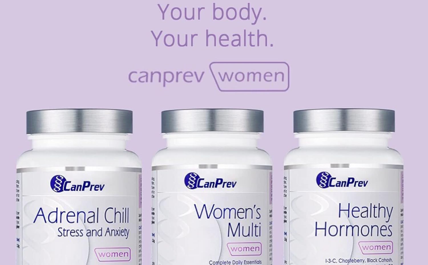 60 Count CanPrev Healthy Hormones Vegi Capsules for Hormonal Balance and Well-being