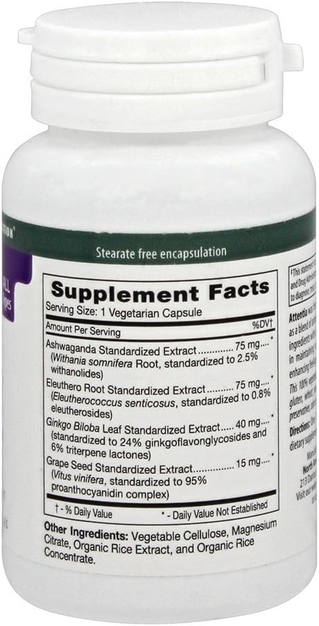 60 Count D'Adamo Personalized Nutrition Attentia Supplement for Enhanced Focus and Attention