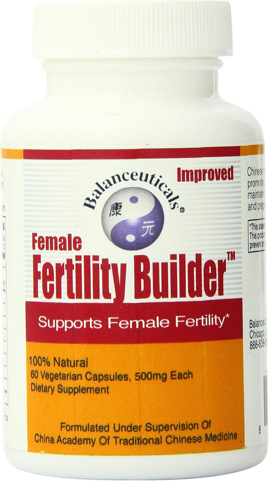 60 Count Female Fertility Support Supplement for Women - Promotes Reproductive Health and Hormone Balance